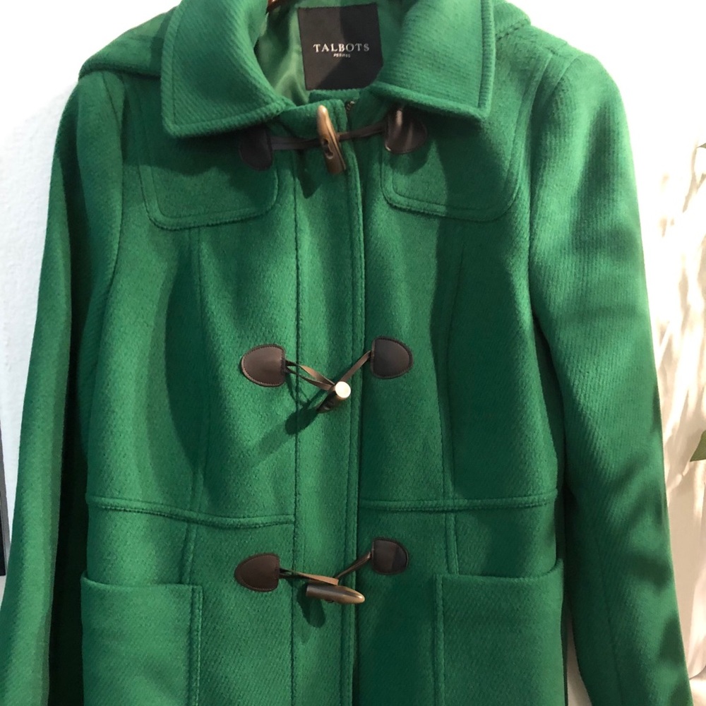 Woman’s Green “ “Talbots” Coat
